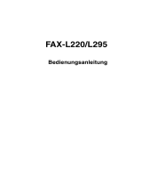 Canon FAX-L295 Benutzerhandbuch