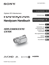 Sony HDR-CX7E Bedienungsanleitung