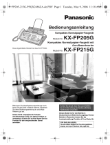 Panasonic KXFP215G Bedienungsanleitung