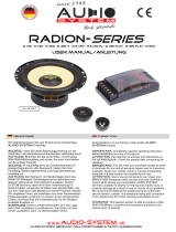 Audio System R 165-4 Benutzerhandbuch