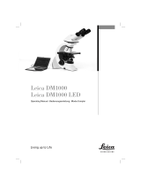Leica DM1000 LED Benutzerhandbuch
