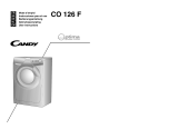 Candy CO 126F/L1-S Waschmaschine Benutzerhandbuch