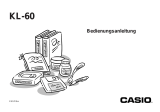 Casio KL-60 Bedienungsanleitung