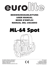 EuroLite ML-64 Spot Benutzerhandbuch