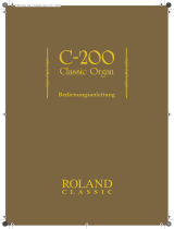 Roland C-200 Bedienungsanleitung