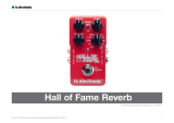TC Electronic HALL OF FAME REVERB Bedienungsanleitung