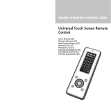 Universal Remote Control HOME THEATRE MASTER 1000 Benutzerhandbuch