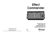 BEGLEC EC-16D EFFECT COMMANDER Bedienungsanleitung