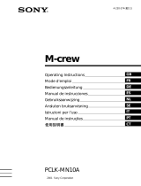 Sony PCLK-MN10A Bedienungsanleitung