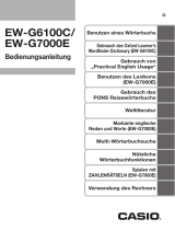 Casio EW-G7000E Bedienungsanleitung