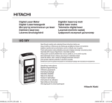 Hitachi UG 50Y Benutzerhandbuch