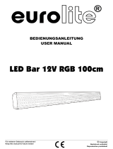 EuroLite LED Bar 12V RGB 100cm Benutzerhandbuch