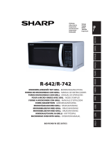 Sharp R-742BKWR-742WWR-743S Bedienungsanleitung