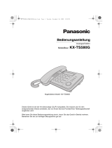 Panasonic KXTS580G Bedienungsanleitung