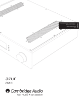 Cambridge Audio Azur 851D Benutzerhandbuch