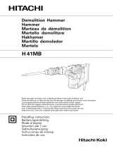 Hitachi H 41MB Handling Instructions Manual