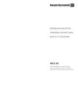 Beyerdynamic MCS 50/64 D Benutzerhandbuch