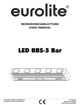 EuroLite LED BBS-5 Bar Benutzerhandbuch