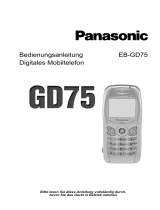 Panasonic EBGD75 Bedienungsanleitung
