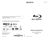 Sony BDP-S760 Bedienungsanleitung