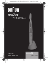 Braun CRUZER 6 PRESICION Bedienungsanleitung