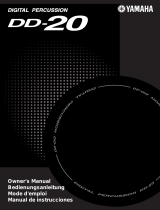 Yamaha yamaha drums digital percussion dd-20 Benutzerhandbuch