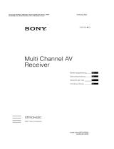 Sony STR-DH520 Bedienungsanleitung