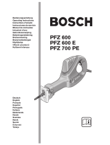 Bosch PFZ 600 Bedienungsanleitung