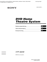 Sony htp 36 dw Bedienungsanleitung