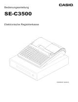 Casio SE-C3500 Bedienungsanleitung