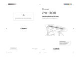 Casio PX-300 Bedienungsanleitung