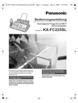 Panasonic KXFC225SL Bedienungsanleitung