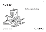 Casio KL-820 Bedienungsanleitung