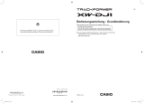 Casio XW-DJ1 -DJ CONTROLLER Bedienungsanleitung