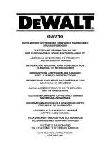 DeWalt DW710 Benutzerhandbuch