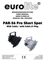 EuroLite PAR-56 Pro Short Spot Benutzerhandbuch