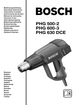 Bosch PHG 600-3 Bedienungsanleitung