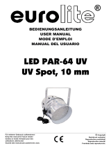 EuroLite LED PAR-64 UV Benutzerhandbuch