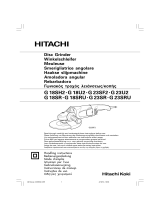 Hitachi G 18SR Bedienungsanleitung