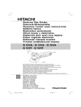Hitachi G13VA Benutzerhandbuch