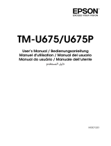 Epson TM-U675 Benutzerhandbuch