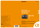 Sony DSLR-A100K Bedienungsanleitung