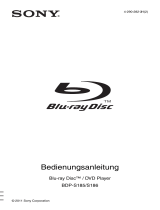 Sony BDP-S186 Bedienungsanleitung