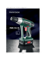 Parkside KH 3101 2 SPEED RECHARGEABLE ELECTRIC DRILL DRIV… Bedienungsanleitung