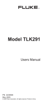 Fluke TLK291 Conjunto de Sondas de Teste Benutzerhandbuch