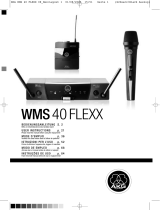 AKG WMS 40 PRO FLEXX Bedienungsanleitung