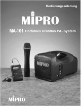 Beyerdynamic Mipro MA 101 A H-Set Benutzerhandbuch