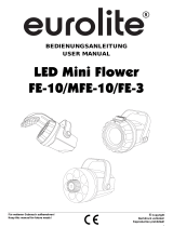 EuroLite LED Mini Flower FE-10 Benutzerhandbuch