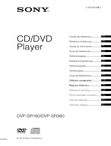 Sony DVP-SR360 Bedienungsanleitung