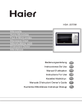 Haier HSA -2070M Bedienungsanleitung